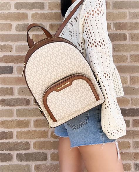 michael kors jaycee medium backpack.